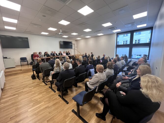 Teisėjų tarybos nariai susitiko su Klaipėdos regiono teisėjais