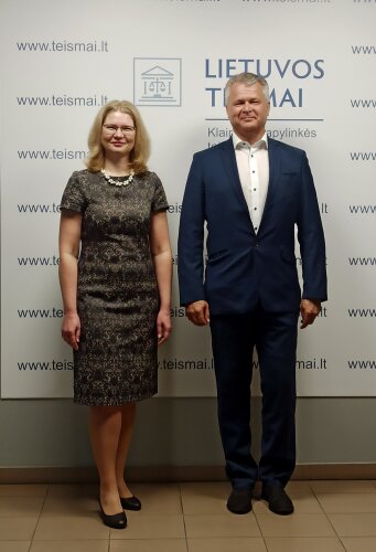 Teisme darbą pradeda kancleris Evaldas Lukauskas