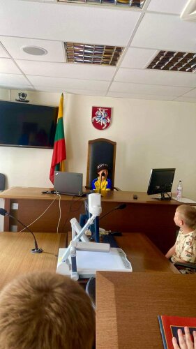 Edukacija Klaipėdos apylinkės teismo Klaipėdos miesto rūmuose