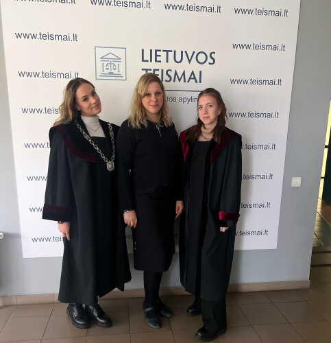 Projektas „Diena su teisėju“ Klaipėdos apylinkės teisme