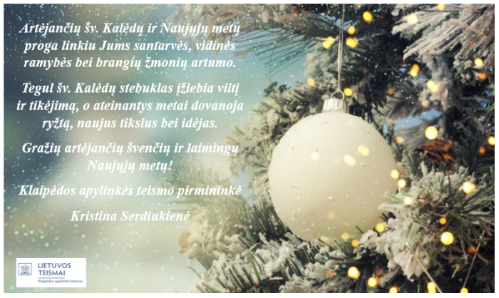 Šventinis sveikinimas