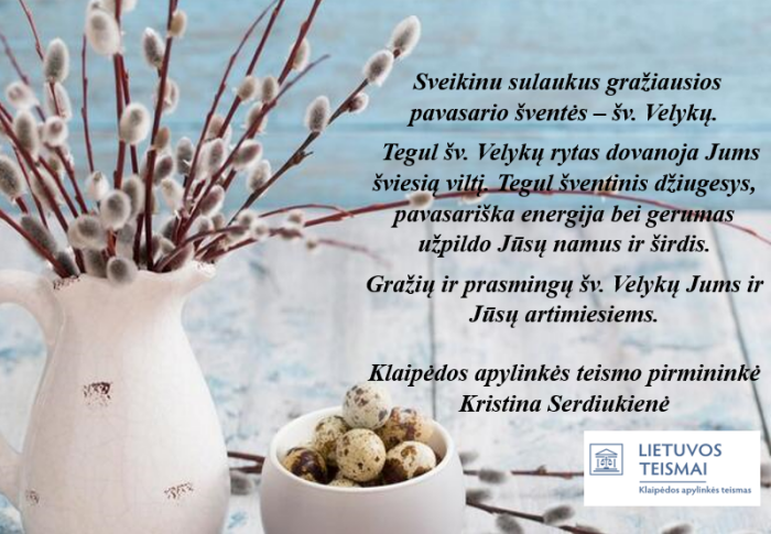 Šventinis sveikinimas