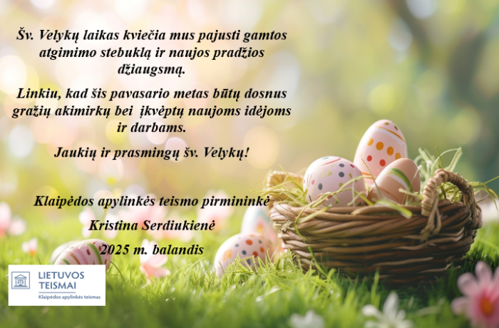 ŠVENTINIS SVEIKINIMAS