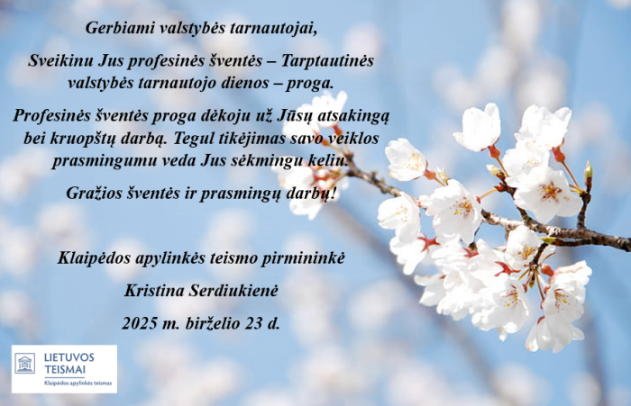 Šventinis sveikinimas