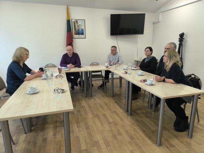 Teisme vyko susitikimas su žiniasklaidos atstovais