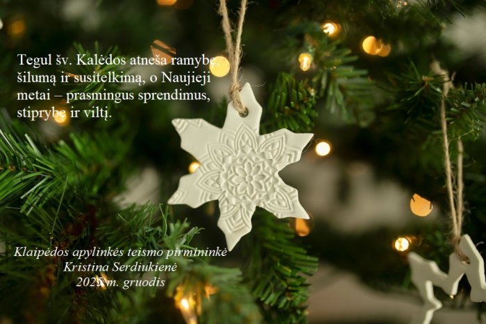 Šventinis sveikinimas