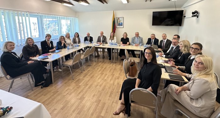 Apylinkių teismų vadovai Klaipėdoje aptarė aktualiausius teismų administravimo klausimus